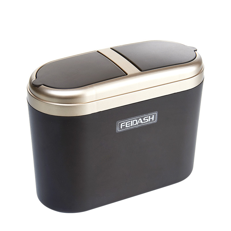 Waterproof Car Trash Can With Lid - แบบพกพาพลาสติกกล่องเก็บรถถังขยะรถยนต์พร้อมฝาปิดขยะกล่องกันน้ําถังขยะมือถือ