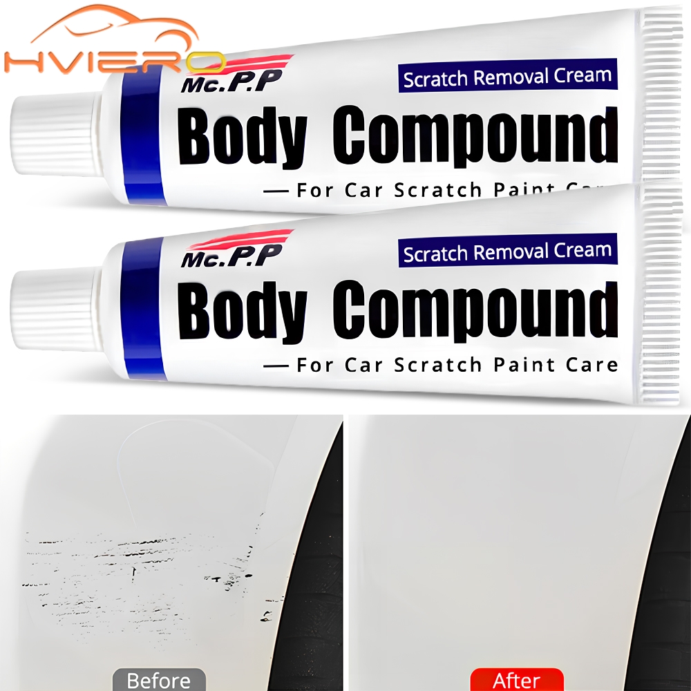 Car Scratch Repair Polishing Wax Paste - ชุดขัดเคลือบสีรถยนต์ MC308 2 ชิ้น ชุดซ่อมรอยขีดข่วน ขัดเงา