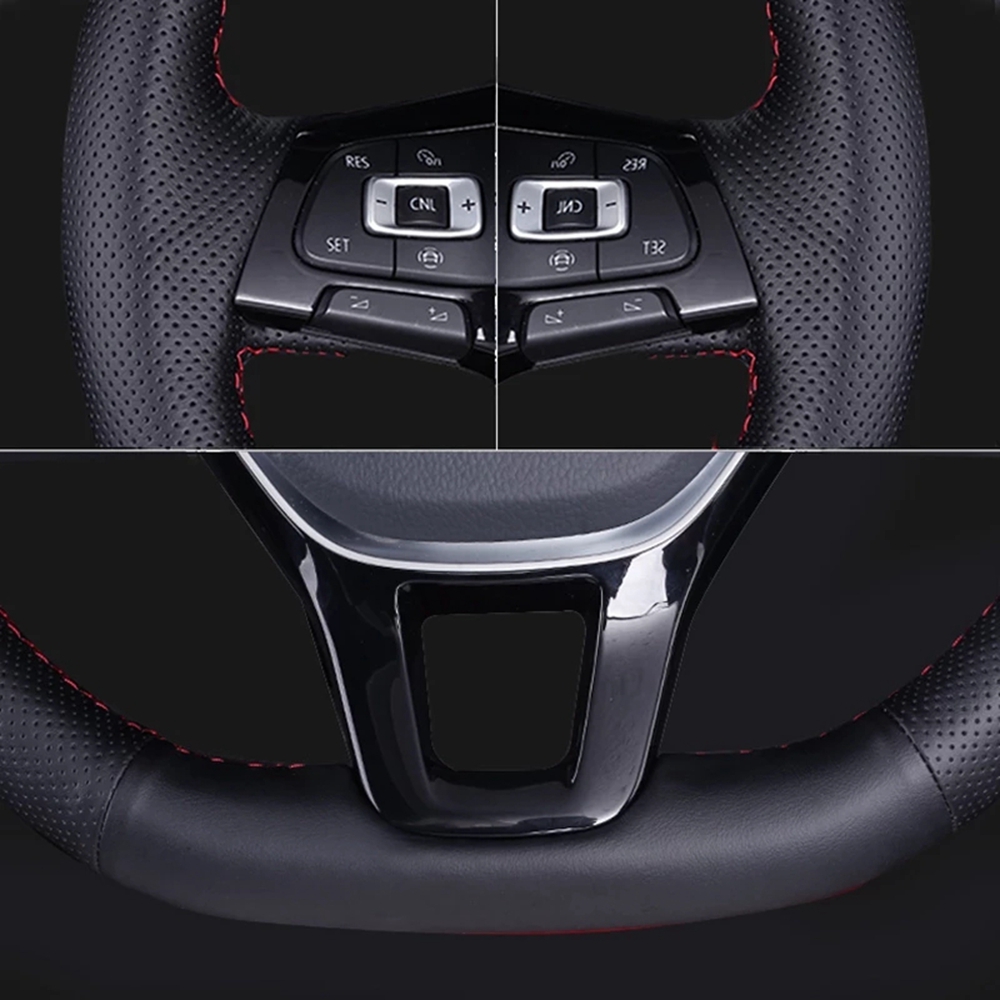 ที่กำหนดเอง Braid พวงมาลัยรถยน - Car Steering Wheel Cover Anti Slip Breathable บทวิจารณ์และราคา