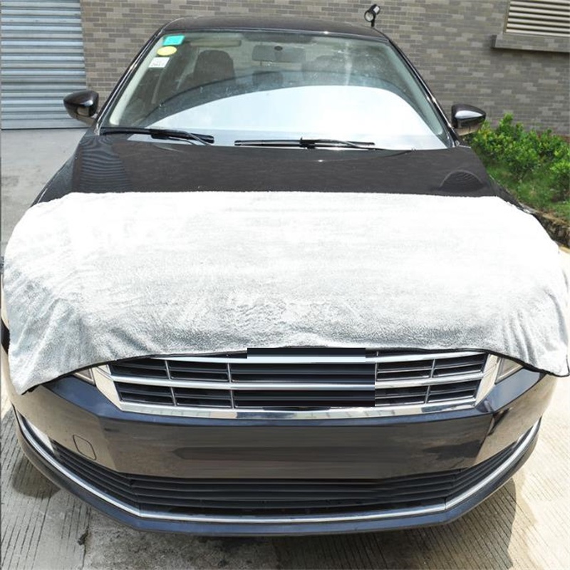 ผ้าขนหนูทําความสะอาดรถยนต์อัพเ - Microfiber Car Drying Towel Super Absorbent บทวิจารณ์และราคา