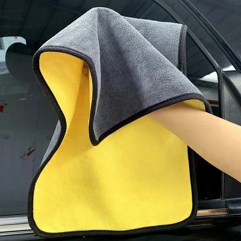 ผ้าเช็ดรถขายส่ง ผ้าไมโครไฟเบอร - Microfiber Car Drying Towel Super Absorbent บทวิจารณ์และราคา