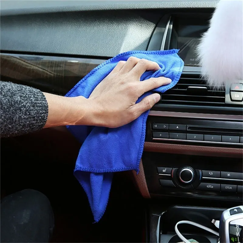 ผ้าไมโครไฟเบอร์เช็ดรถยนต์ 10/2 - Microfiber Car Drying Towel Super Absorbent บทวิจารณ์และราคา