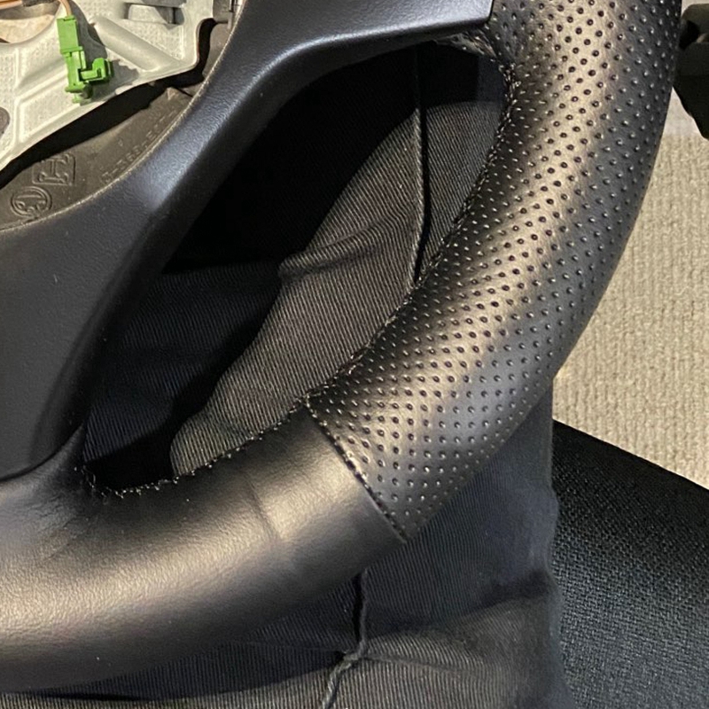 Anti-SLIP รถอุปกรณ์เสริมหนังสี - Car Steering Wheel Cover Anti Slip Breathable บทวิจารณ์และราคา