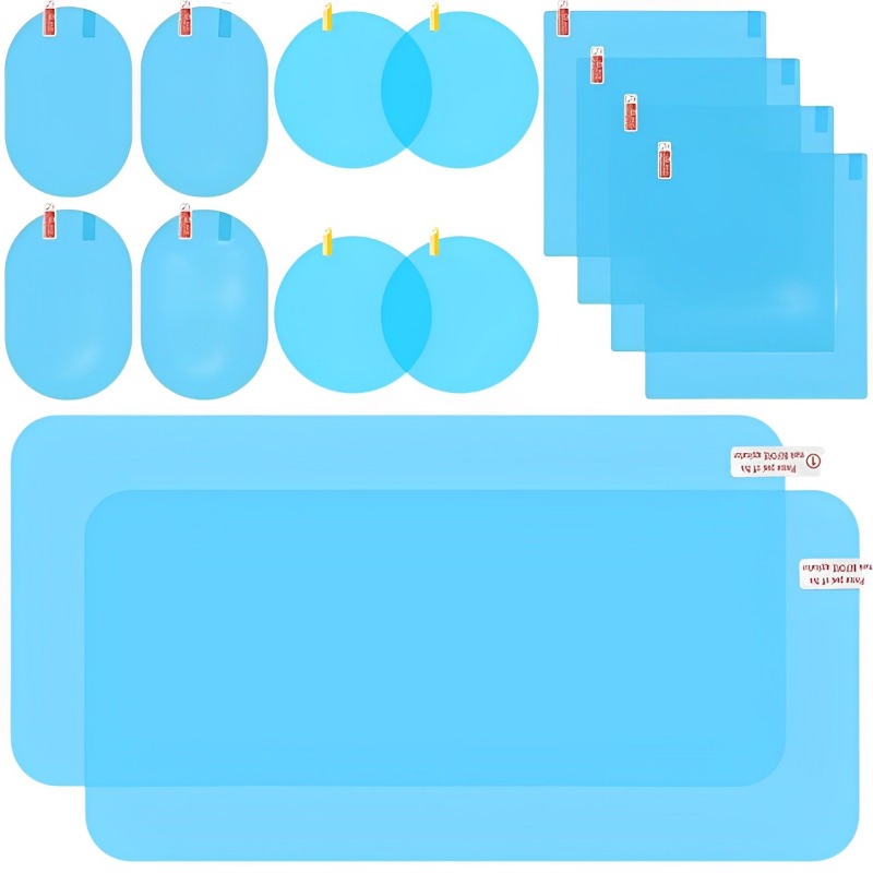 รถกระจกมองหลังป้องกันฟิล์มด้าน - Anti Glare Car Rearview Mirror Film บทวิจารณ์และราคา