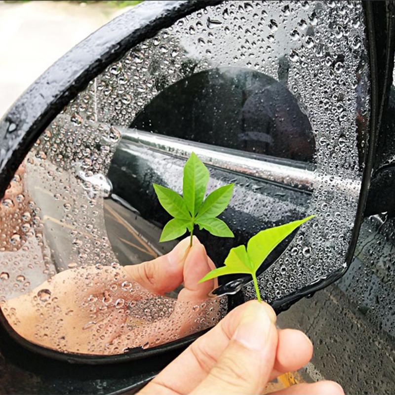 สติ๊กเกอร์ป้องกันกระจกมองข้างร - Anti Glare Car Rearview Mirror Film บทวิจารณ์และราคา