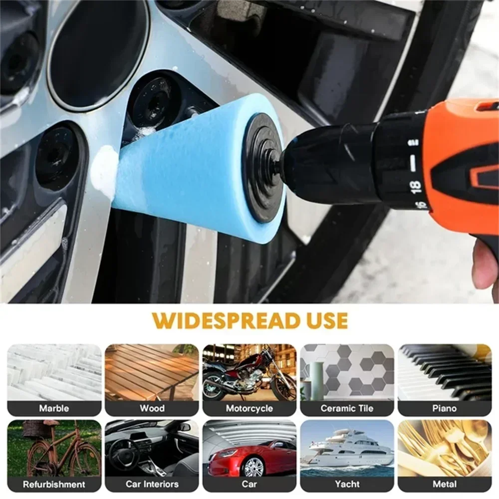 ชุดแผ่นขัดเงารถยนต์ ฟองน้ำขัดเ - Car Care บทวิจารณ์และราคา