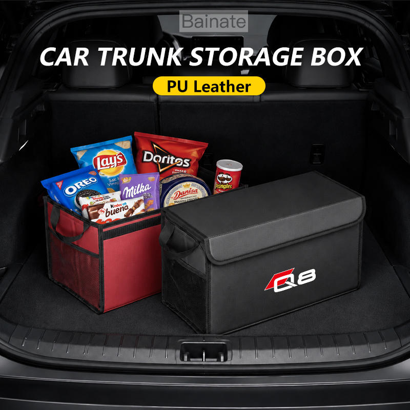 กล่องเก็บของท้ายรถสำหรับ AUDI  - Car Trunk Organizer Foldable Storage Box บทวิจารณ์และราคา